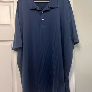 Peter Millar Navy Blue Polo Shirt 3X